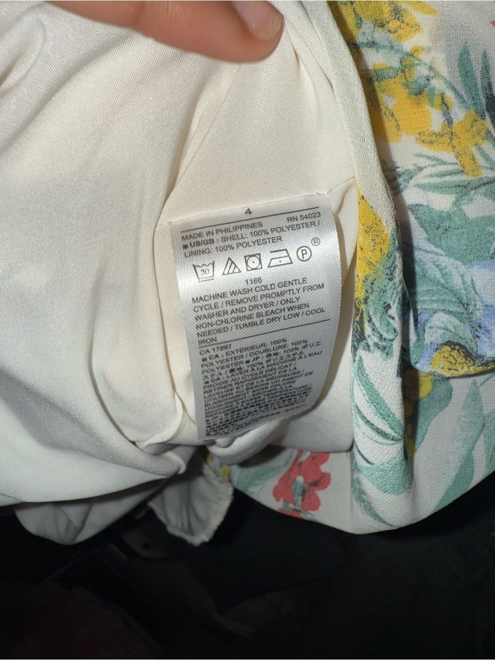 Banana Republic Floral Dress NWT - Picture 7 of 8